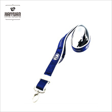 China de venta caliente de la venta caliente personalizada de marca de doble capa de poliéster Lanyard con Logo